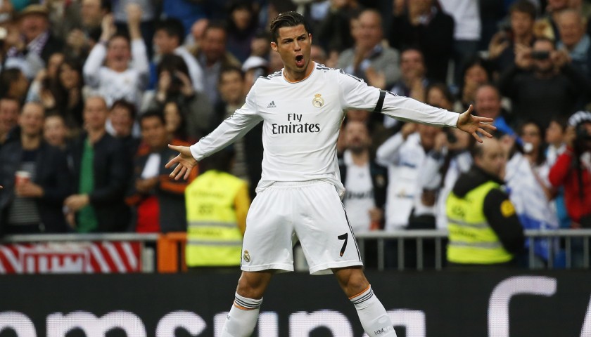 Ronaldo's UNWASHED Match-Worn Shirt