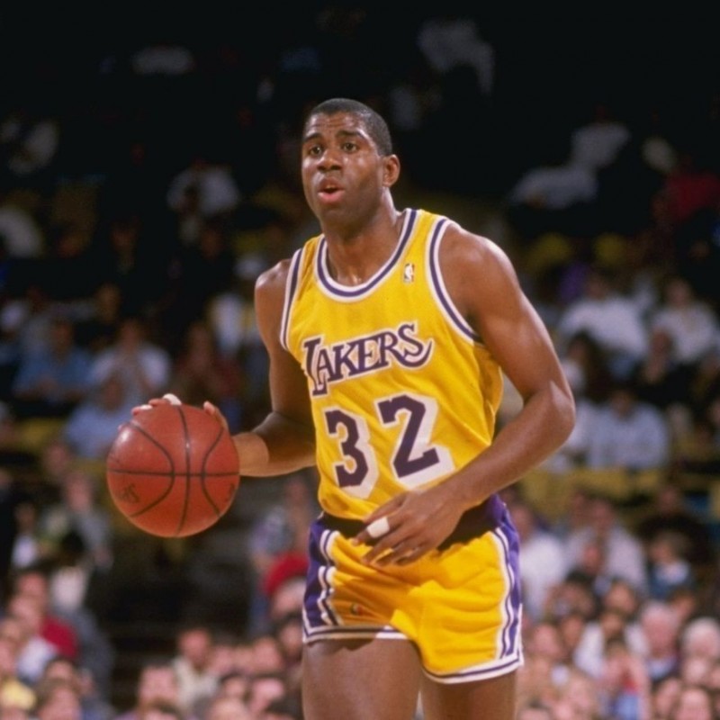 Magic Johnson Hand-Signed and Personalized Basketball