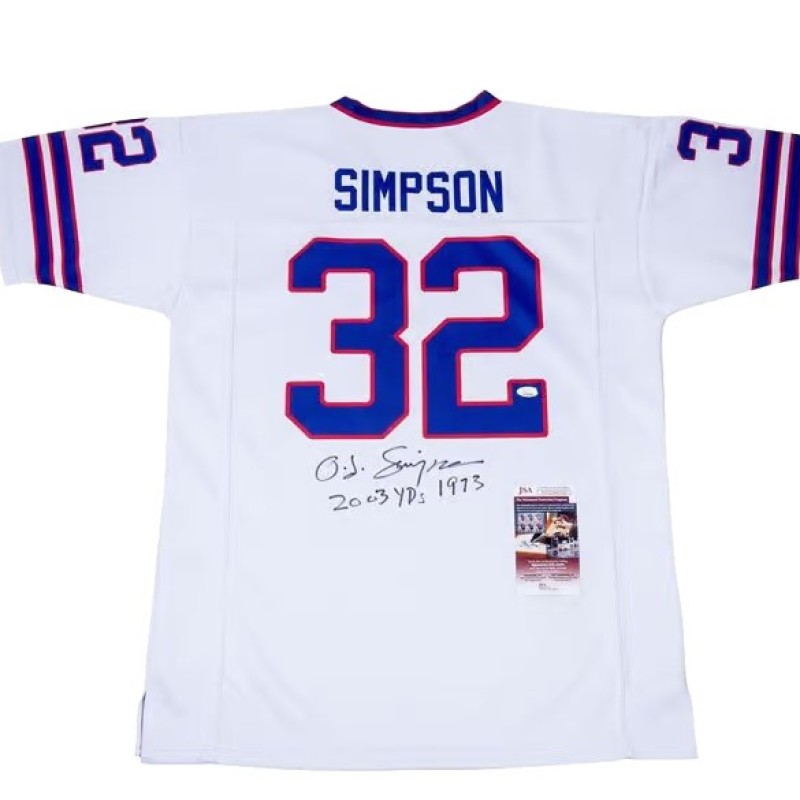 O. J. Simpson's Buffalo Bills Signed Jersey