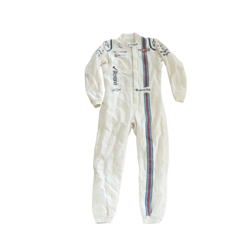 Valteri Bottas' Race Suit Williams F1 2015