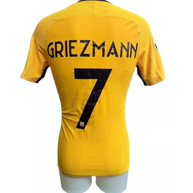 Griezmann's Atletico Madrid Issued Shirt, UCL 2017/18