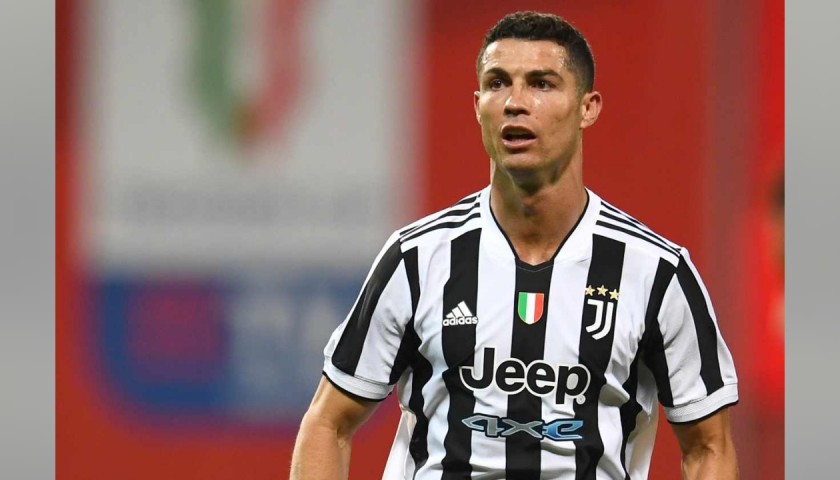 Ronaldo's Official Juventus Signed Shirt, TIM Cup Final 2021