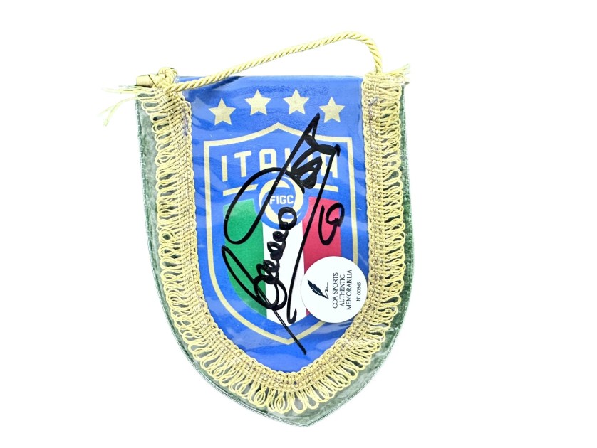 Bandierina Auto Con Stampa Italia Abruzzo – Gagliardetto Double Face 15x10 Cm – Akachafactory