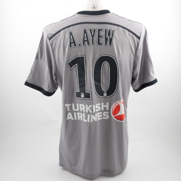 Ayew Marsiglia shirt, issued/worn Ligue 1 2014/2015