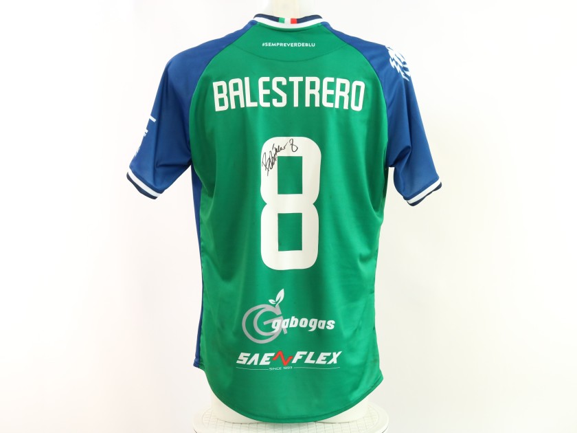 Maglia Balestrero unwashed Feralpisalò vs Trento , 2025 - Autografata