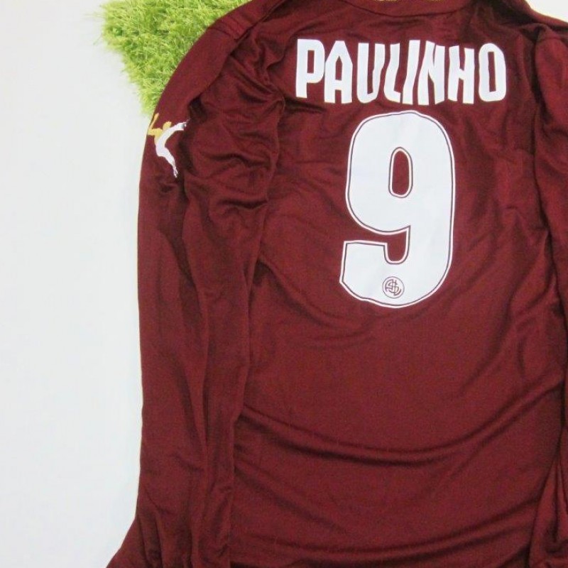 Paulinho match issued shirt, Livorno, Serie A 2013/2014 