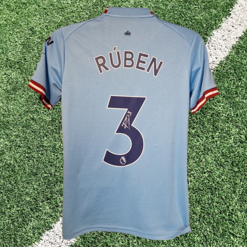 Ruben Dias Signed Manchester City 2022-23 Football Shirt COA