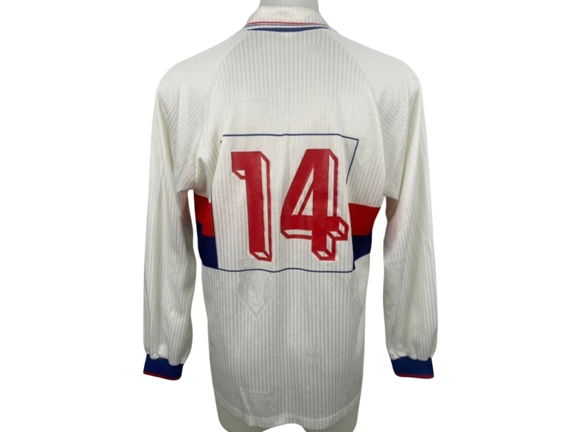 Ferroni's Match-Worn Shirt, Genoa vs Ajax 1992