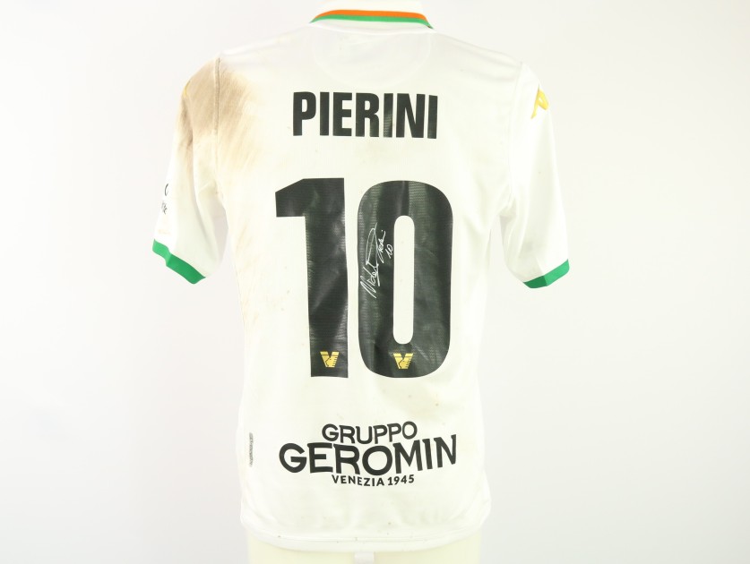Pierini's Unwashed Signed Shirt, Lecco vs Venezia 2024