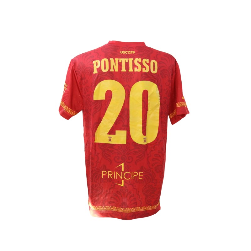 Pontisso's Palermo vs Catanzaro Unwashed Shirt, 2024