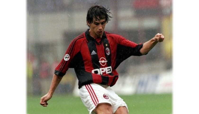 Albertini's AC Milan Match-Issued Shirt, 1998/99