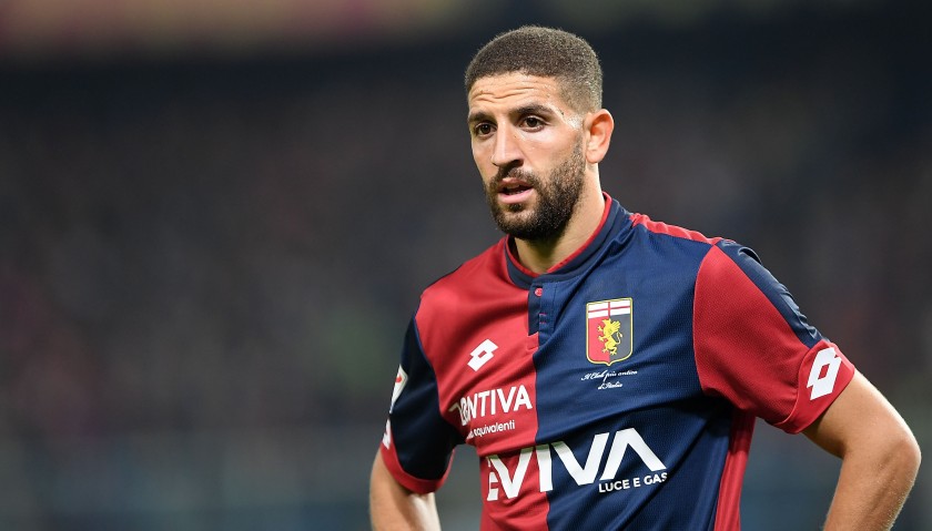 Taarabt's Signed Match-Issued Genoa Shirt, Serie A 2017/18