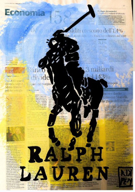 Ralph Lauren: Unique Work on RikPen's Newspaper