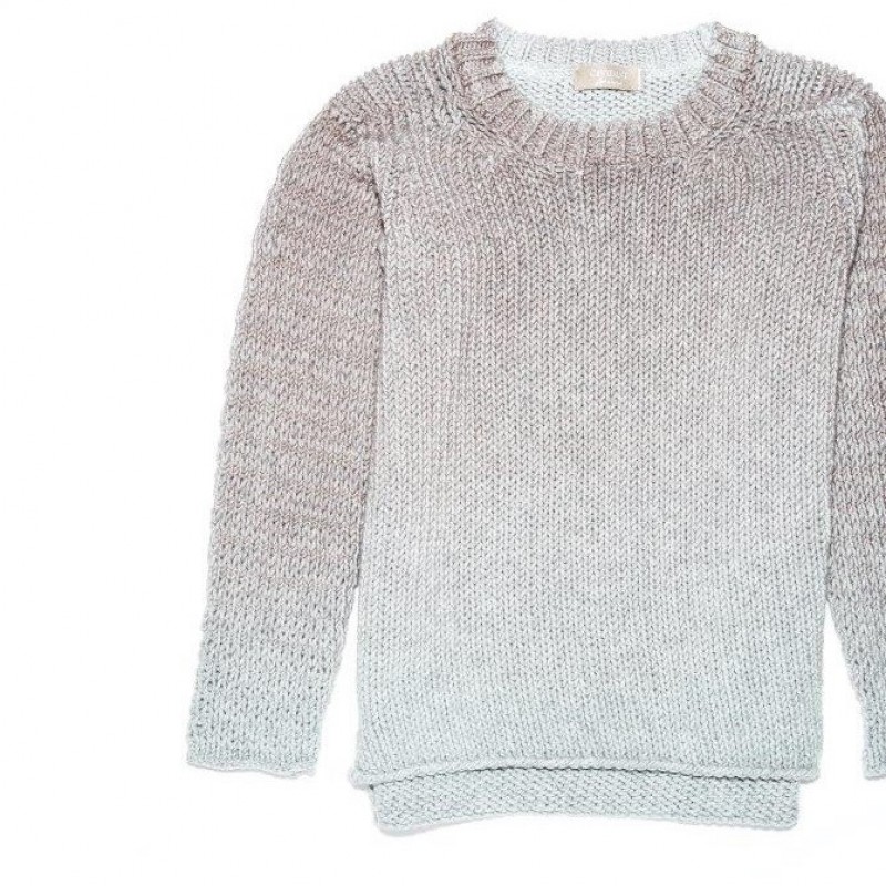 Sweater in wool, realized by Cividini