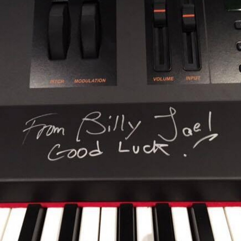 Tastiera di Billy Joel usata al Madison Square Garden