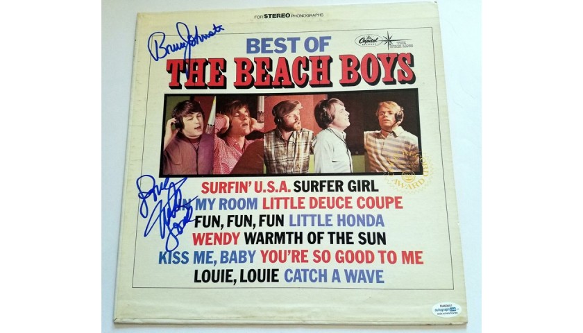 The Beach Boys Signed Record Album