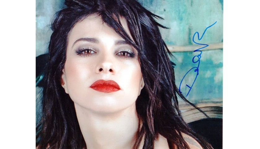 Fotografia autografata da Dolcenera