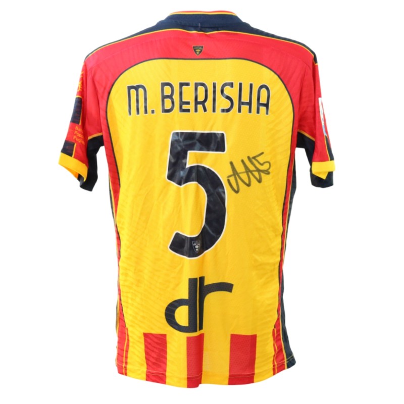 Berisha's Signed Unwashed Shirt, Lecce vs Udinese 2025