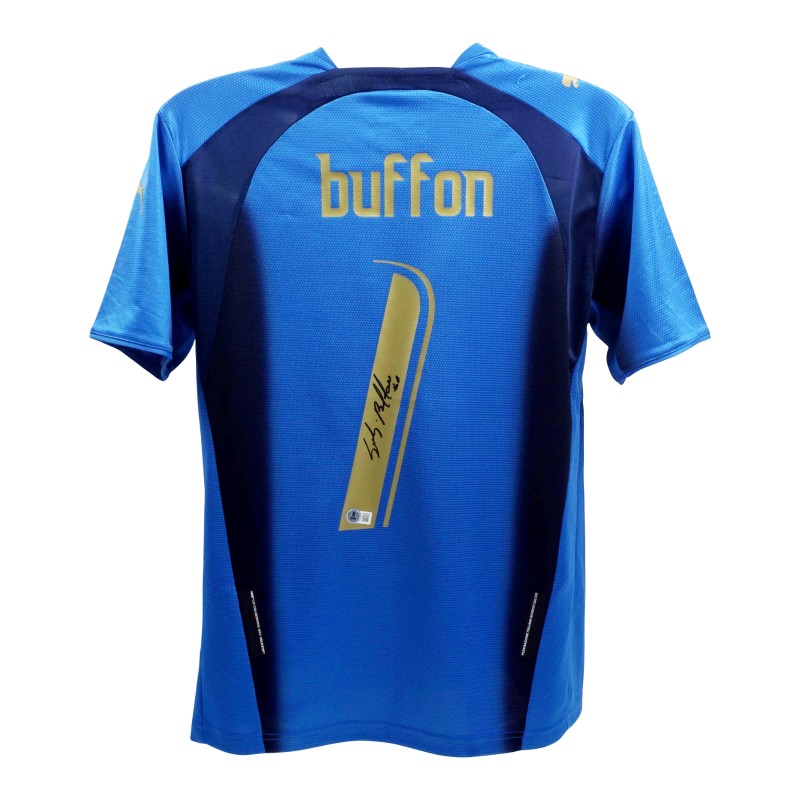 Gianluigi Buffon's Italy Signed Replica Shirt