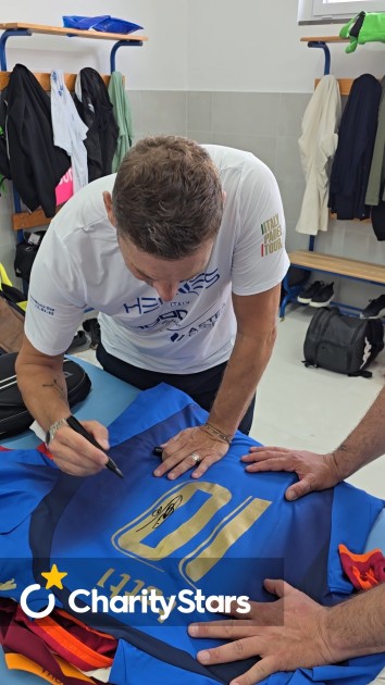 Totti's Italy Signed Official Shirt, FIFA World Cup 2006