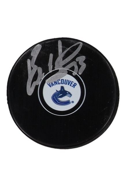 Bo Horvat Signed NHL Puck