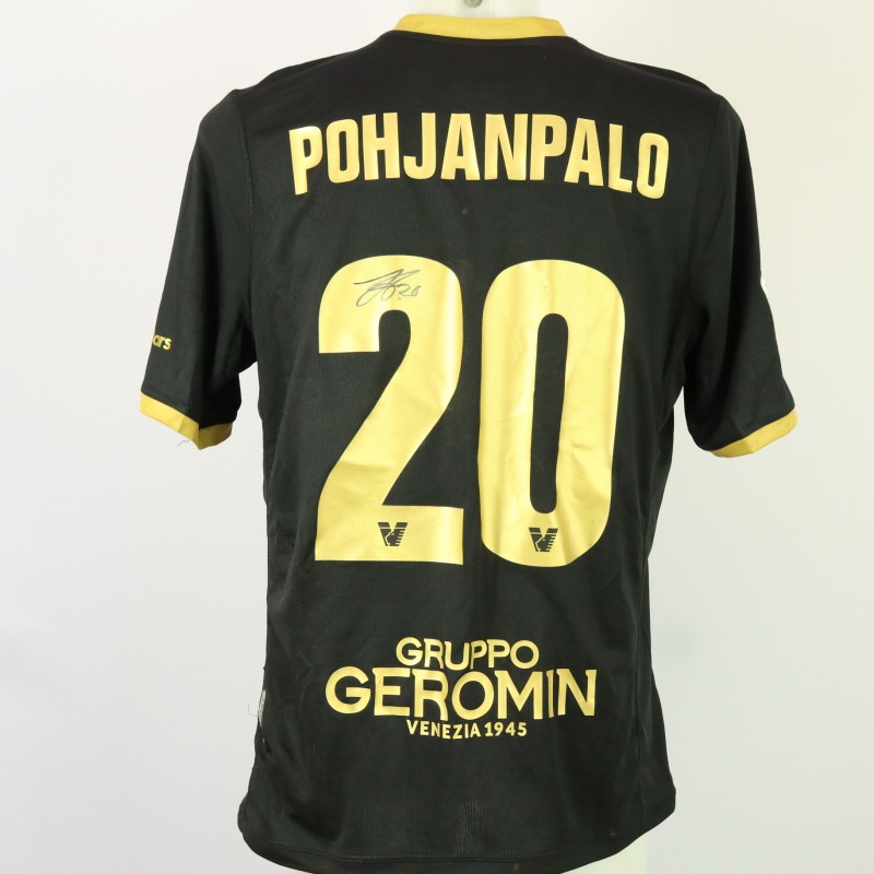 Pohjanpalo's unwashed Signed Shirt, Venezia vs Bari 2024 