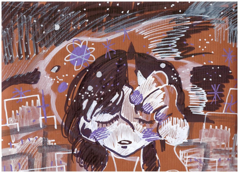 Exclusive Drawing by Artist Yi Yang at Caparezza’s concert in Bologna, 08/07/26 (Including a Complimentary Book, CD, and Vinyl Record) - In support of EMERGENCY