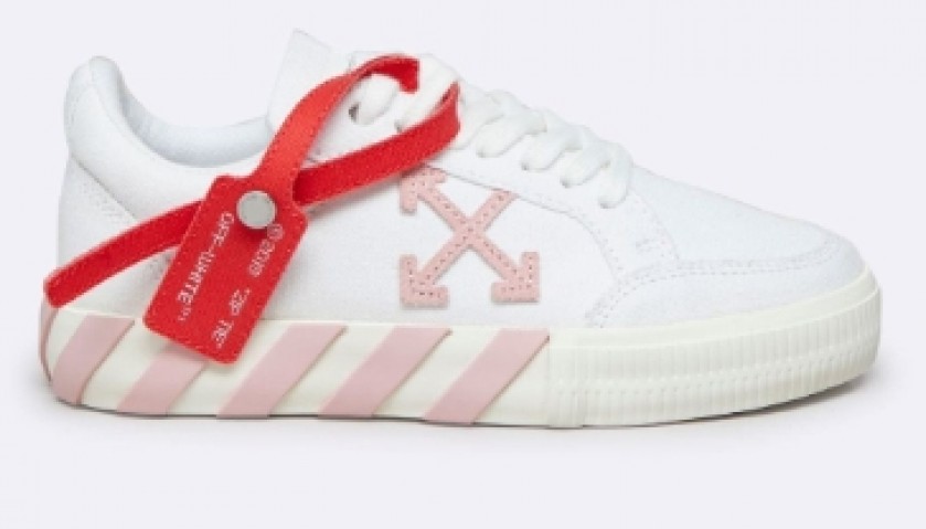 Off-White 'Low vulcanized' White and Pink