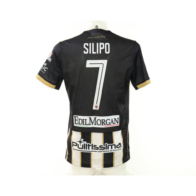 Silipo's Ascoli vs Carpi Unwashed Shirt, 2025