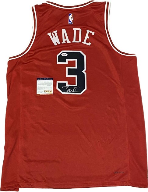 D wade bulls jersey on sale