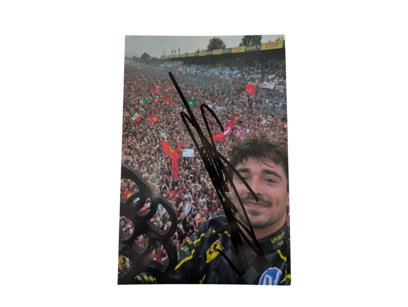 Photograph - Signed by Charles Leclerc