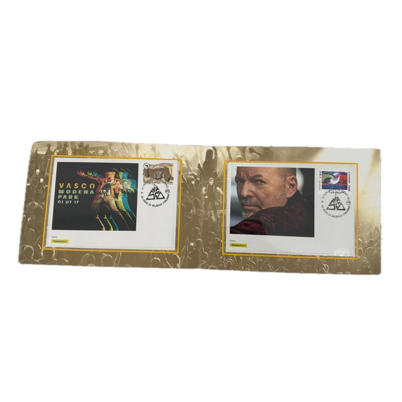 Cartolina Modena Park 01-07-2017 - Autografata da Vasco Rossi 