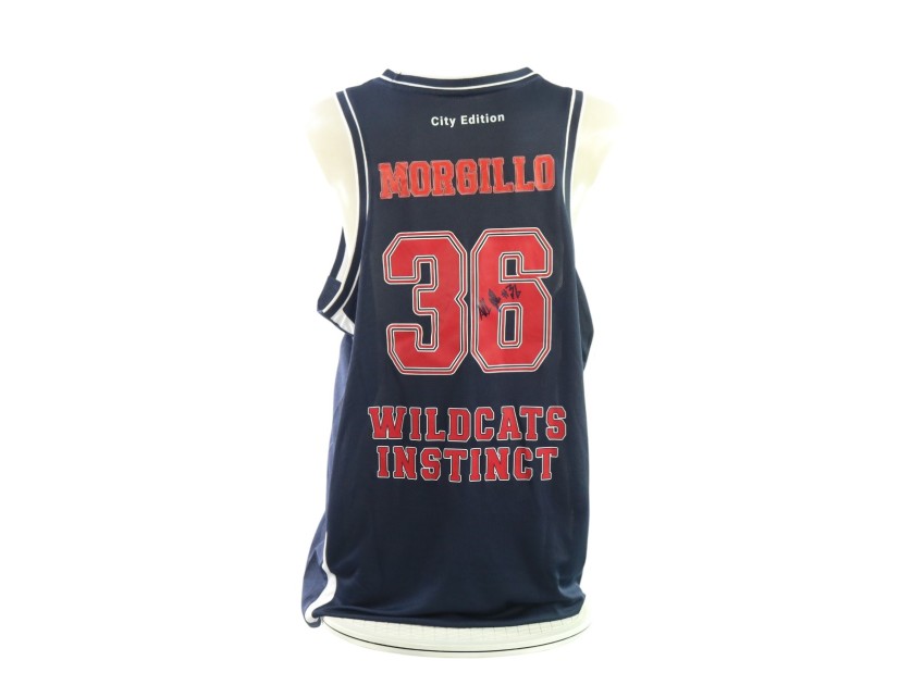 Morgillo's Urania Basket "Special Edition" Signed Match-Worn Away Jersey, 2025/26