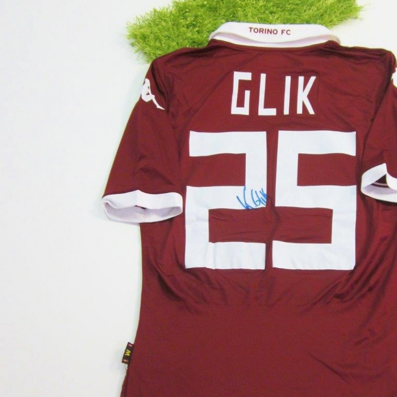 Torino shirt, 2013/2014 - signed by Glik 