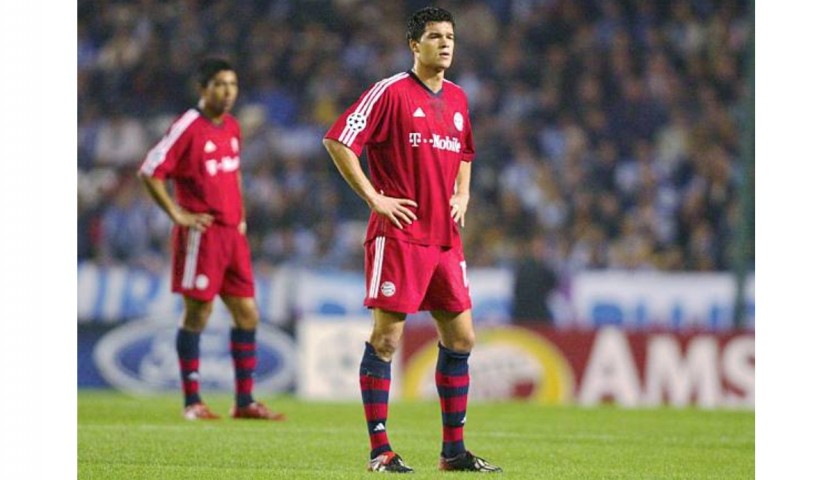 Ballack Official Bayern Munich Shirt, 2002/03 - CharityStars