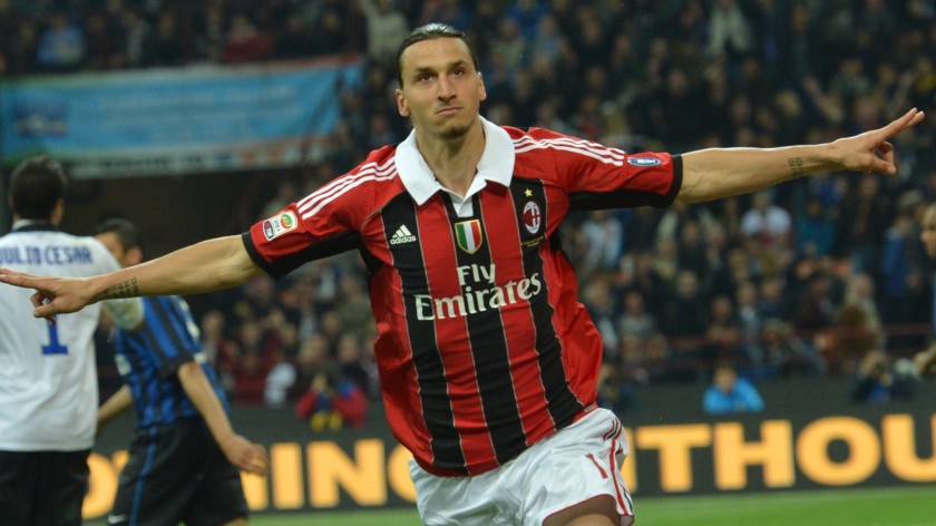 Ibrahimovic's Official Milan Signed Shirt, 2012/13