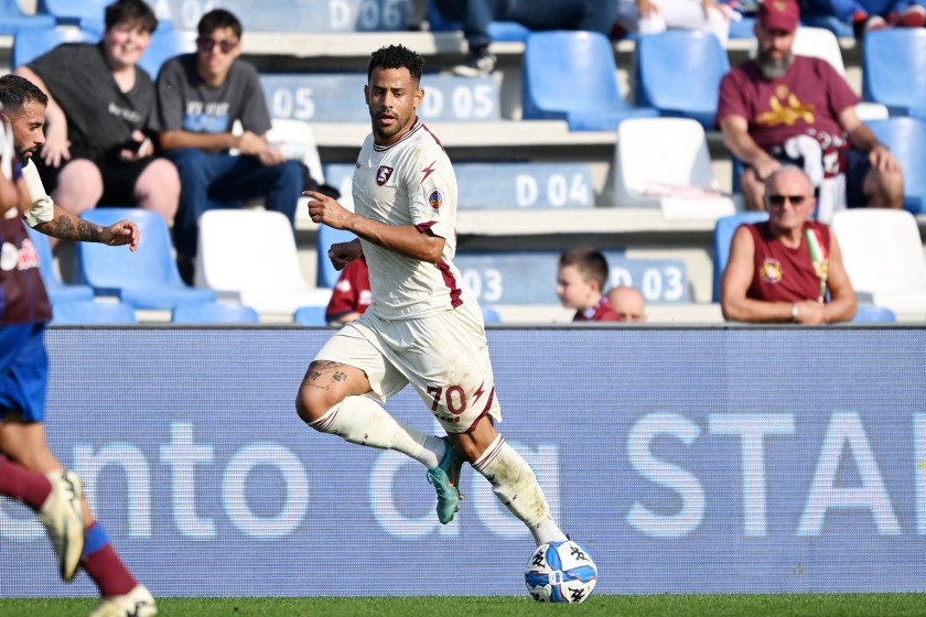 Tello's Match-Worn Shirt, Reggiana vs Salernitana 2024