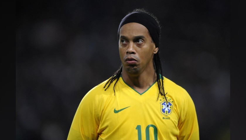 Ronaldinho's Brazil Match Shirt, World Cup Qualifiers 2010