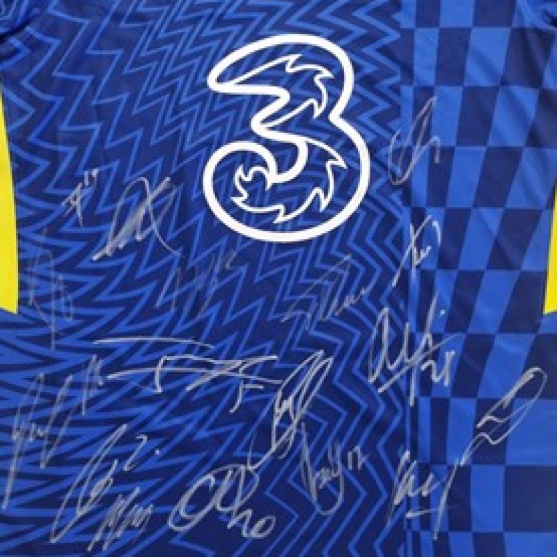 Chelsea FC Team Signed Official Shirt - Season 2021/2022