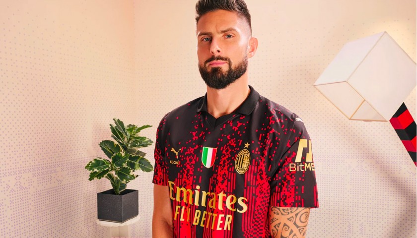 Olivier Giroud Signed Chelsea Football Club Jersey (Beckett