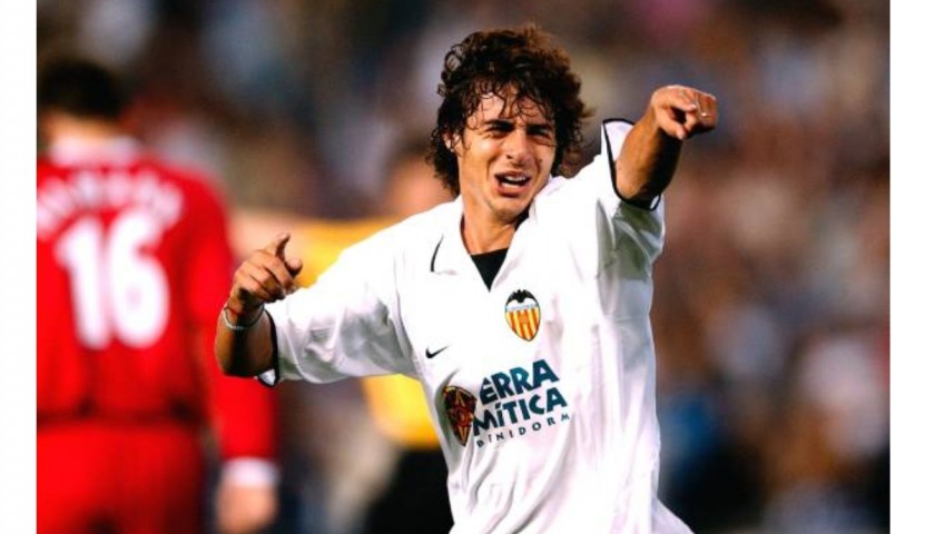 Aimar Official Valencia Shirt, 2002/03