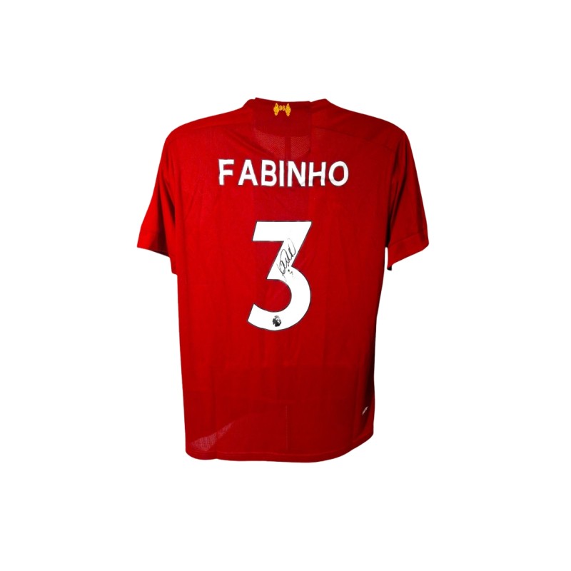 Fabinho's Liverpool 2019/20 Signed Replica Shirt 