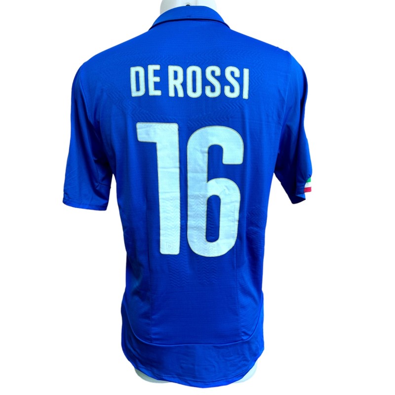 De Rossi's Italy Match Shirt, World Cup Brazil 2014