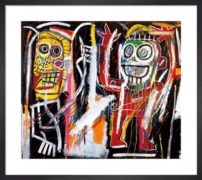 Opera d'arte "Dustheads" di Jean-Michel Basquiat