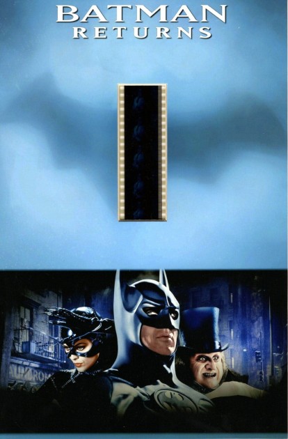 Maxi Card con frammenti originali della pellicola Batman Returns