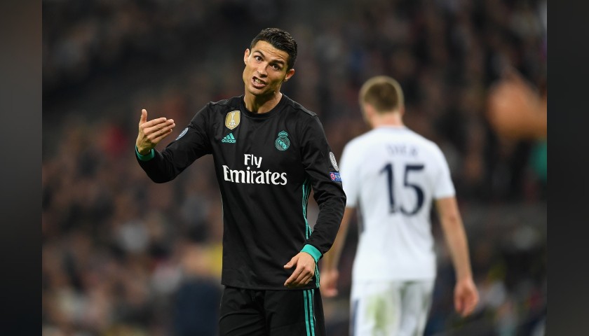 Ronaldo's Match Shirt, Tottenham-Real Madrid 2017 - CharityStars
