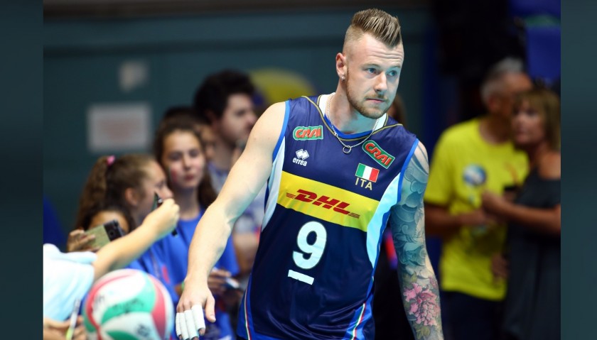 Official Italvolley Vest, 2019 - Signed by Zaytsev 