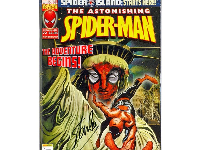 Stan Lee Signed Spider-Man Comic