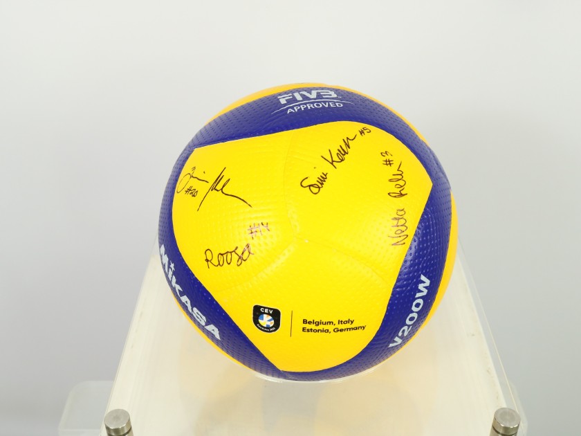 Finland Official ball at Eurovolley 2023 signed by the Women's National Team