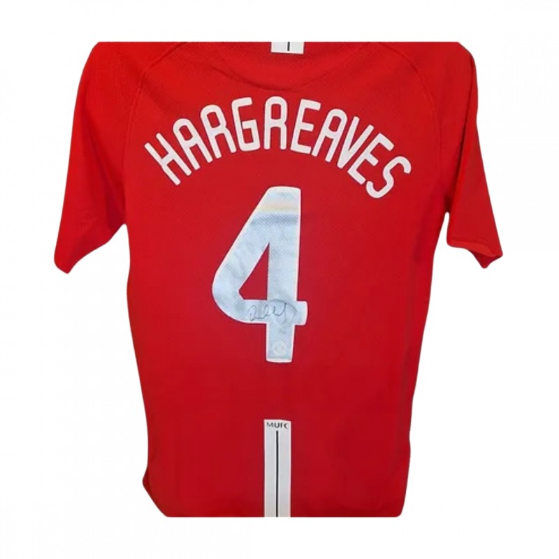 Owen Hargreaves' Manchester United 2008 Champions League Final Signed Shirt